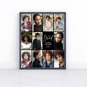 Afwikkeld in 20XX Zwart en Wit Multi-Foto Perfect Poster