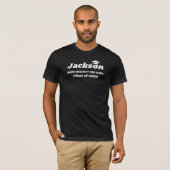 Afwikkeld naam school klas van 2026 Zwart T-shirt (Voorkant volledig)