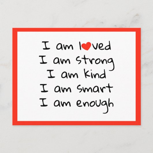 Afwikkelingen Harttypografie Rood zwart Briefkaart (Voorkant)