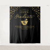 Afwikkelingsachtergrond voor diploma-uitreiking Fa Wandkleed (Voorkant)