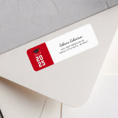 Afwikkelscript Minimalistisch Retouradres Etiket