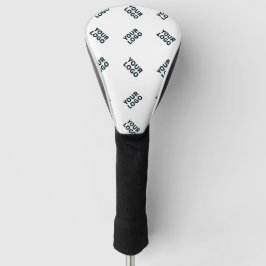 Afwisselend bedrijfslogo of afbeeldingspatroon | W Golfheadcover