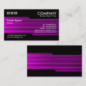 Afwisselend - borstel Magenta textuur Visitekaartje (Voorkant / Achterkant)