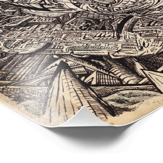 Afwisselend (cavern dweller) Fotouitbreiding Foto Afdruk (Hoek)