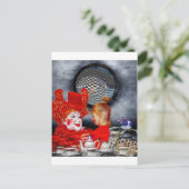 AFWISSELEND GAT BRIEFKAART (Staand voorkant)