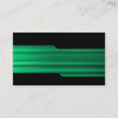 Afwisselend - geborstelde groene textuur visitekaartje (Achterkant)