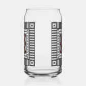 Afwisselend geometrisch blikvorm glas (Rechts)