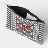 Afwisselend geometrisch etui (Open)