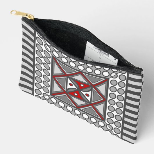 Afwisselend geometrisch etui (Open)