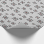 Afwisselend geometrisch omslagpapier cadeaupapier (Hoek)