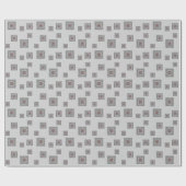 Afwisselend geometrisch omslagpapier cadeaupapier (Vlak)