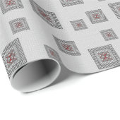 Afwisselend geometrisch omslagpapier cadeaupapier (Rol Hoek)