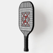Afwisselend geometrisch pickleball paddle (Links)
