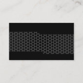 Afwisselend - Honingraat donker Visitekaartje (Achterkant)