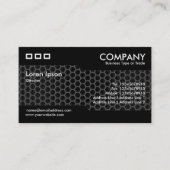 Afwisselend - Honingraat donker Visitekaartje (Voorkant)