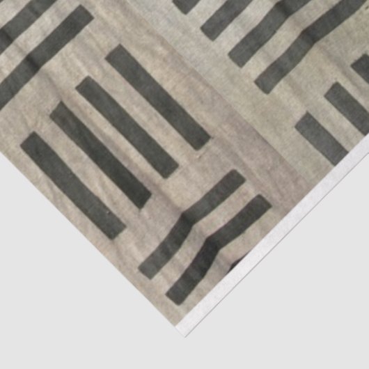 Afwisselend papier voor Afrikaanse textielmeubelen (Detail)