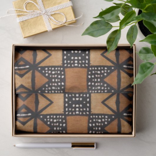 Afwisselend papier voor Afrikaanse textielmeubelen (Geschenk)