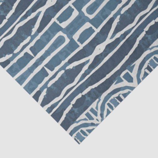 Afwisselend papier voor Afrikaanse textielmeubelen (Detail)