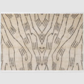 Afwisselend papier voor Afrikaanse textielmeubelen (Voorkant)