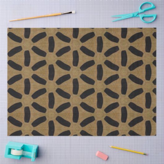 Afwisselend papier voor Afrikaanse textielmeubelen (Craft)