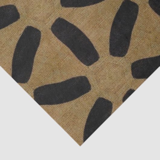 Afwisselend papier voor Afrikaanse textielmeubelen (Detail)