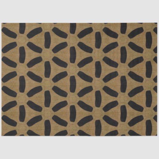 Afwisselend papier voor Afrikaanse textielmeubelen (Voorkant)