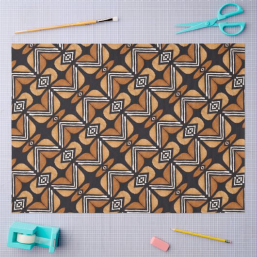 Afwisselend papier voor Afrikaanse textielmeubelen (Craft)