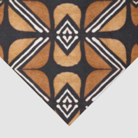 Afwisselend papier voor Afrikaanse textielmeubelen (Detail)