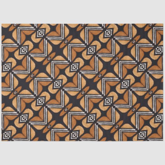 Afwisselend papier voor Afrikaanse textielmeubelen (Voorkant)