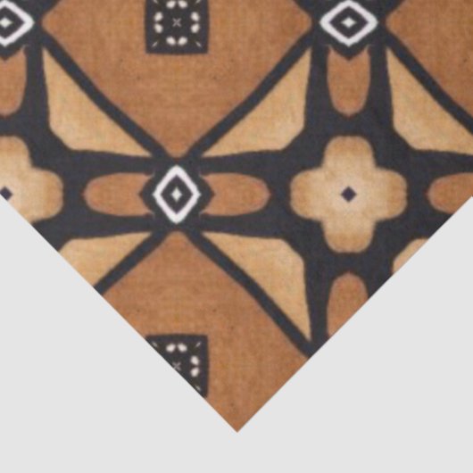 Afwisselend papier voor Afrikaanse textielmeubelen (Detail)