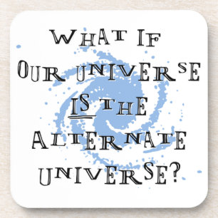 Afwisselend universum bier onderzetter