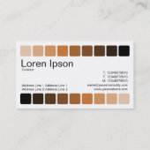 Afwisselende schaduwen 10 visitekaartje (Achterkant)