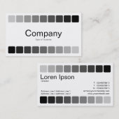 Afwisselende schaduwen visitekaartje (Voorkant / Achterkant)