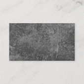 Afwisselende tafels - vogelboom - grijs visitekaartje (Achterkant)