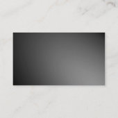 Afwisselende tonen - verlicht - grijs visitekaartje (Achterkant)