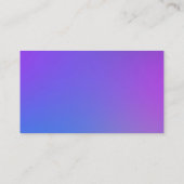Afwisselende tonen - Zachte gradiënten Visitekaartje (Achterkant)