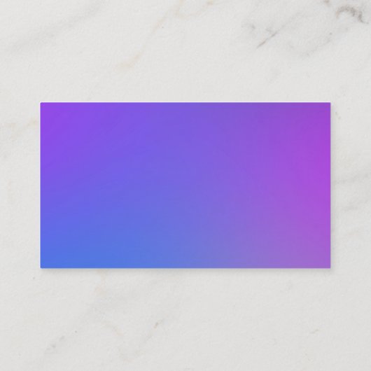 Afwisselende tonen - Zachte gradiënten Visitekaartje (Achterkant)