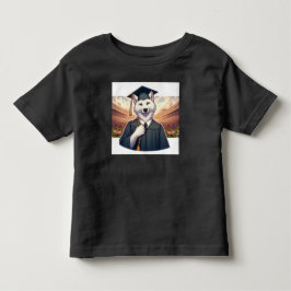 Afwolf die afstudeert kinder shirts