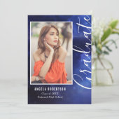 Afwstuderen Blauwe Nevelruimte Stijlvolle Moderne  (Staand voorkant)