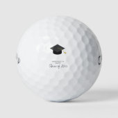 Afwstuderen Feest Maatwerk Jaar Tijdloos Golfballen (Voorkant)