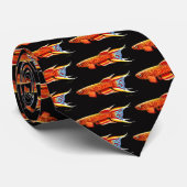 Afyosemion Australe Killifish Stropdas (Opgerold)