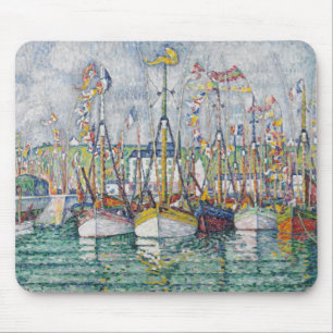 Afzegeling van de tonijnvloot in Groix, 1923 Muismat