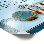 Afzegeling voor het onderdompelen van de Hebreeuws Foto Afdruk (Hoek)