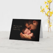 Afzeggingen aan u op de dag van uw eerste vader kaart (Gele Bloem)