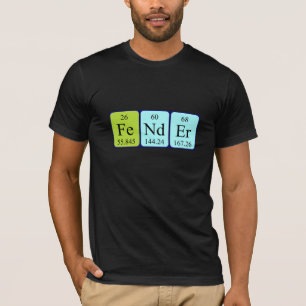Afzender periodiek shirt