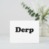 afzetten briefkaart (Staand voorkant)