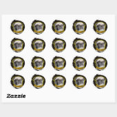 afzetten ronde sticker (Vel)
