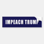AFZETTEN TEGEN TRUMP-BUMPERSTICKER BUMPERSTICKER (Voorkant)