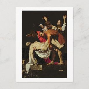 Afzetting, 1602-4 (olie op canvas) briefkaart