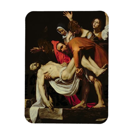 Afzetting, 1602-4 (olie op canvas) magneet (Verticaal)